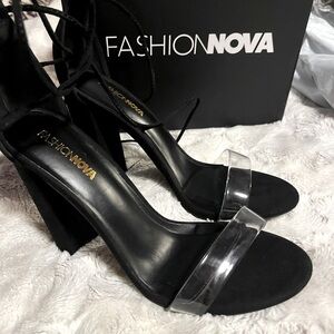 Women’s lace up heals